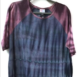 Tie Dye LuLaRoe Irma small